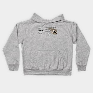 Victory at the Last Corner, Never Give Up Corner Kids Hoodie